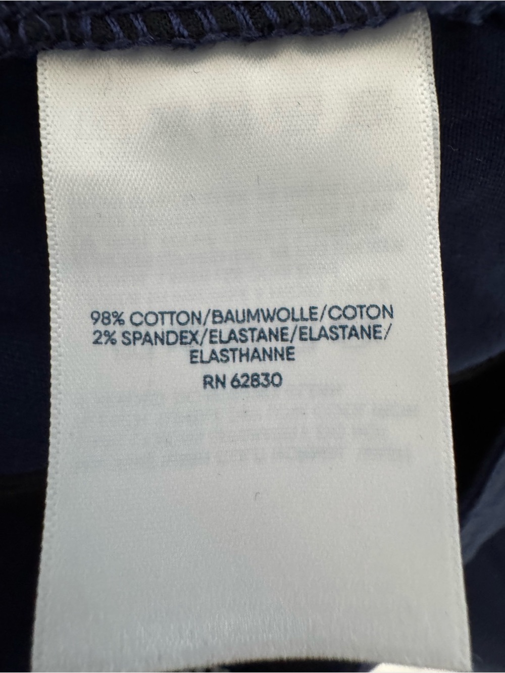 Lands' End NWOT Dark Blue Cargo Pants Size 10 - Picture 6 of 11